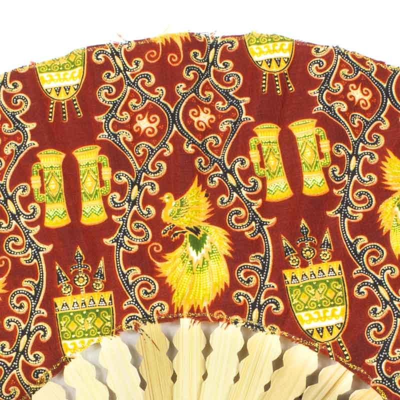 eventail-bambou-coton-rouge-2