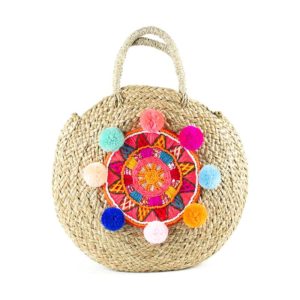 sac-cabas--paille-rond-pompons-1