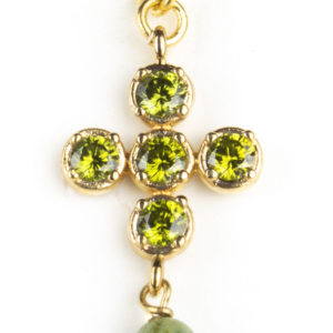 boucle-oreille-by-garance-croix-vert