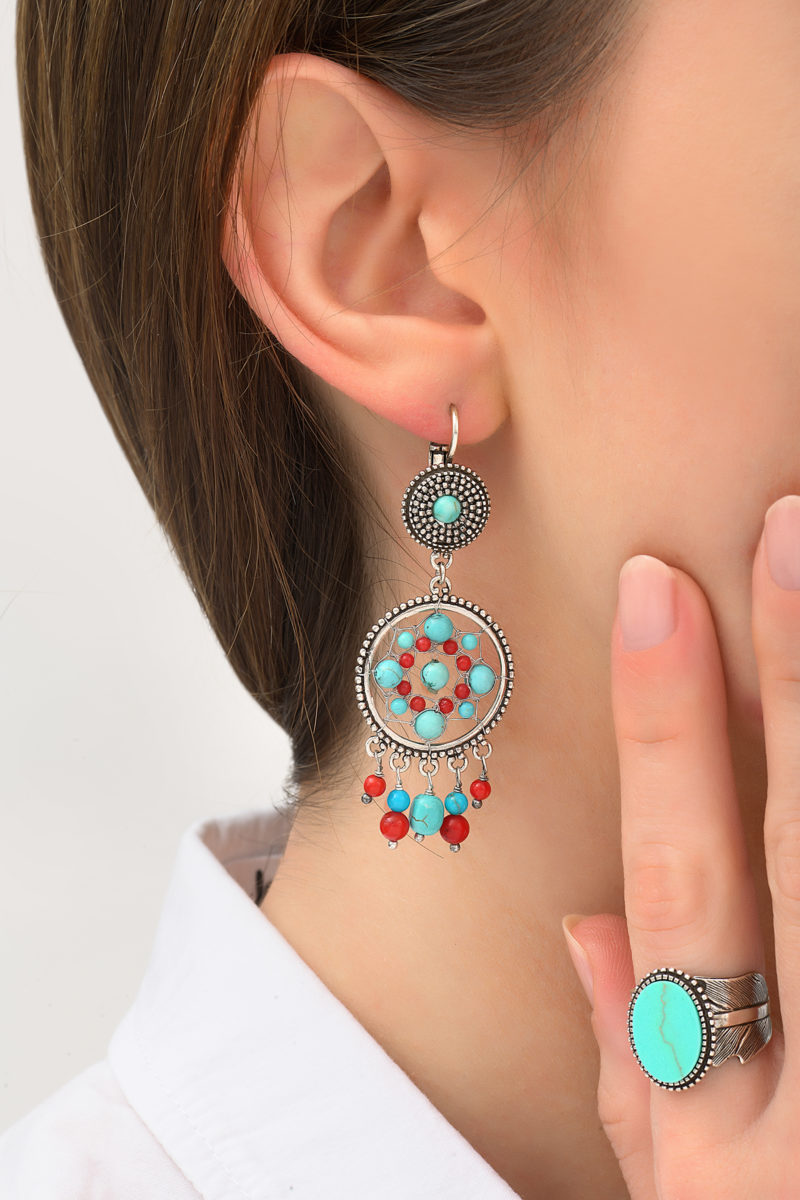 Satellite-Paris boucles d'oreilles bohèmes COLORADO