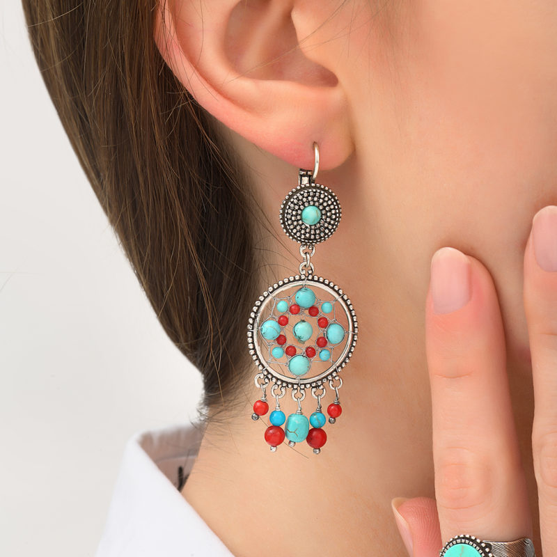 Satellite-Paris boucles d'oreilles bohèmes COLORADO