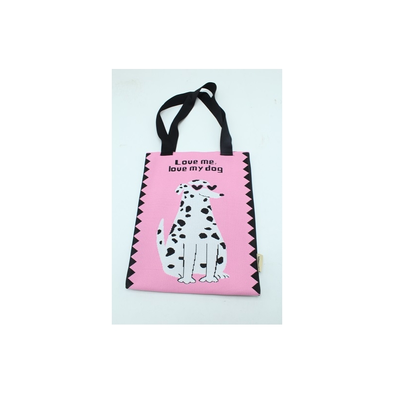 PALME Tote Bag Jersey Funny Dog