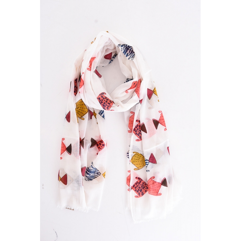 PALME Etole Coton Poissons Stylises