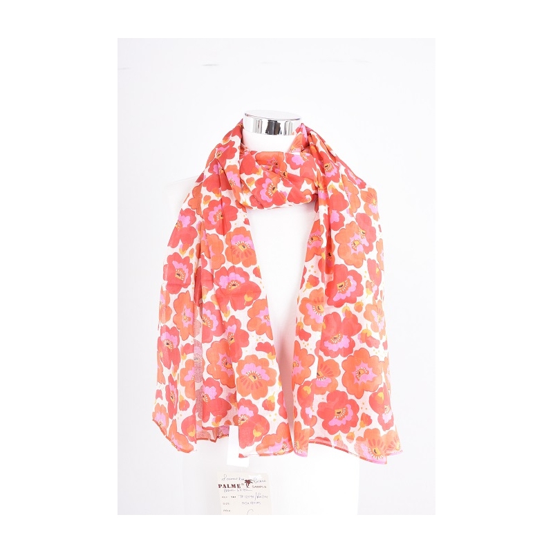PALME Etole Coton Fleur Expressive orange