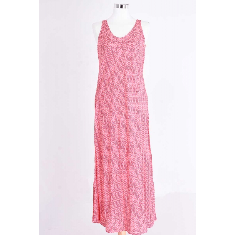 PALME Robe Longue Viscose Debardeur Imp