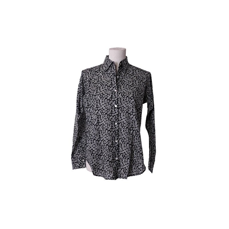 PALME Chemise Coton Manches longues Col Boutonne