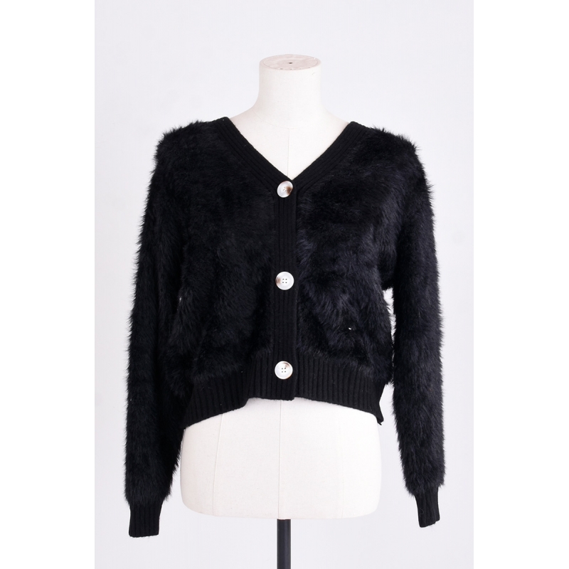 PALME Gilet Court Ultra Doux Ganse Jersey