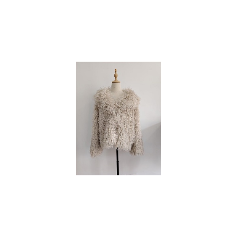 PALME Veste Courte  Fausse Fourrure Mongol