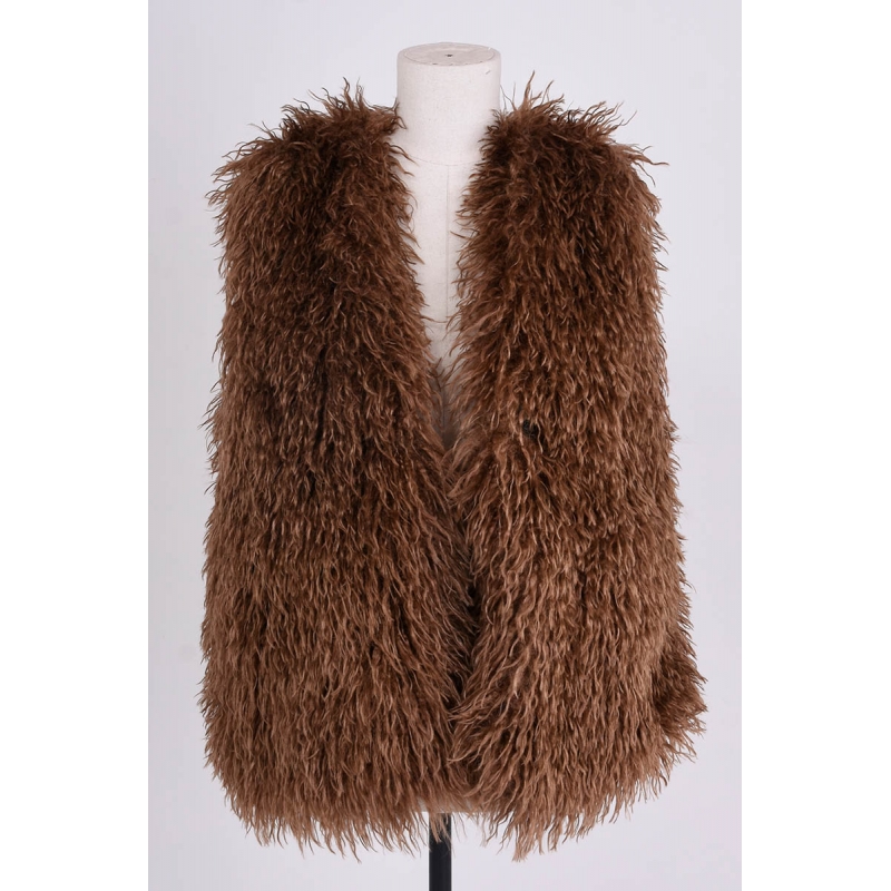 PALME Veste Fausse Four Mongol Ss Manches