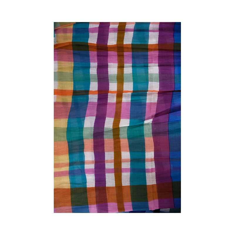 PALME Etole Coton Carreaux Peints