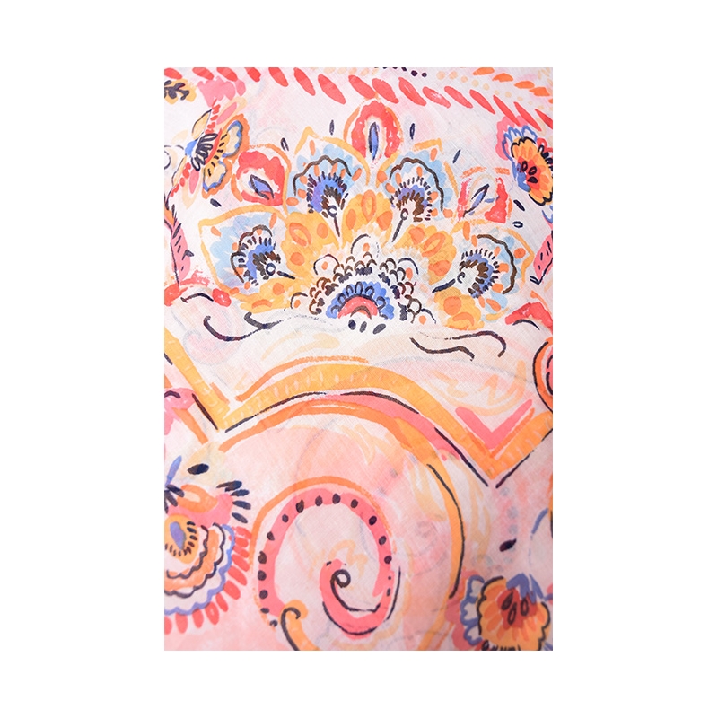 PALME Carre Coton Paisley