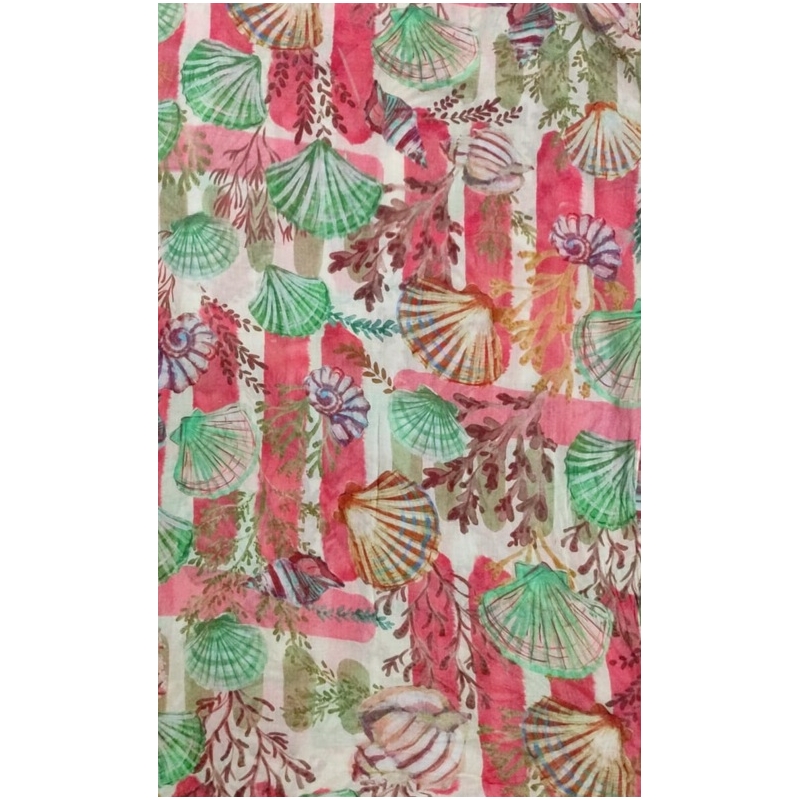 PALME Carre Coton Coquilles Saint Jacques