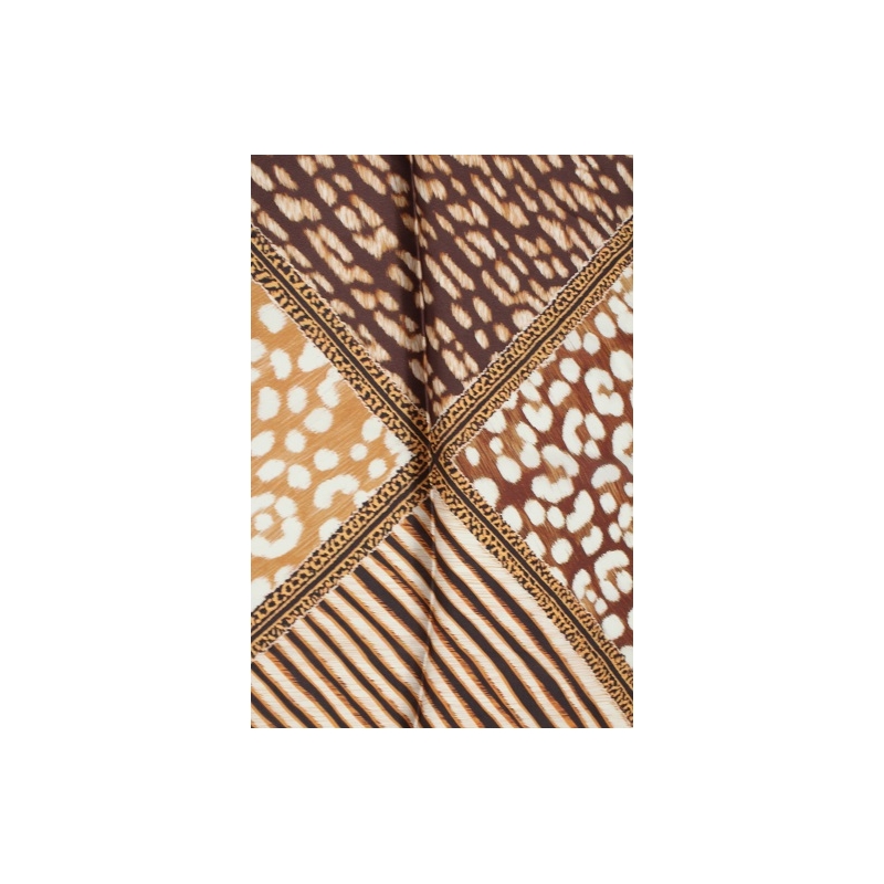 PALME Carre Satin Patch Animal