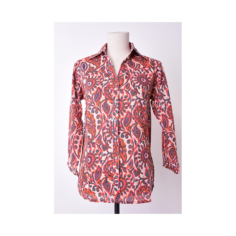 PALME Chemise Imp Manche 3/4 Coton