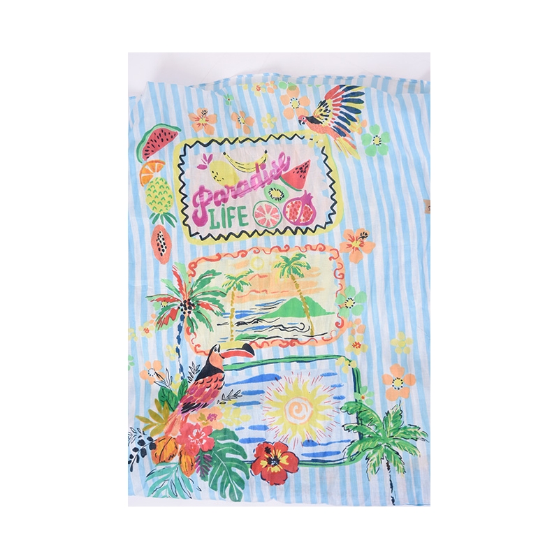 PALME Etole /Pareo Imprime Coton