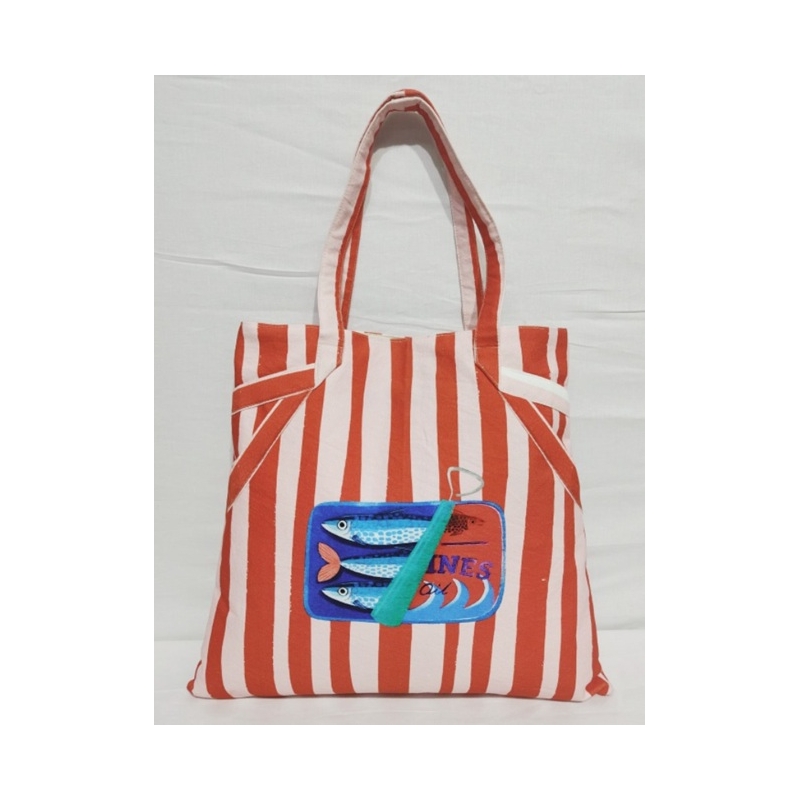 PALME Tote Bag Grosse Toile Imprimee