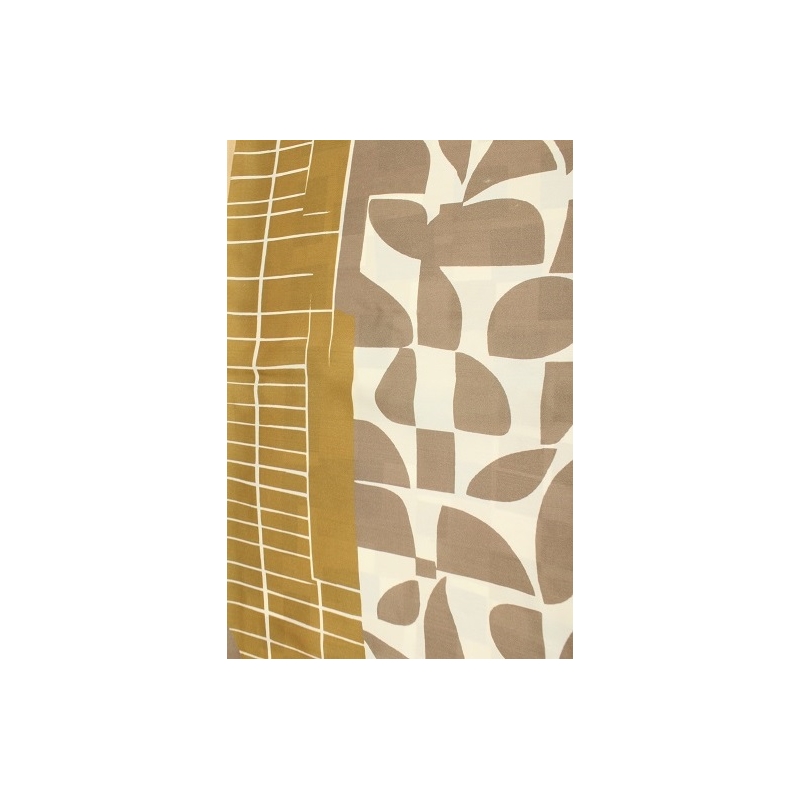 PALME Carre Polyester Motifs Abstraits