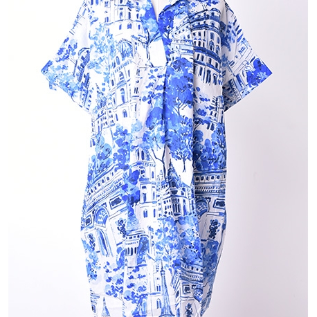 PALME Robe Chemise Vita Longueur Genou