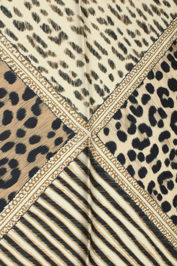 PALME Carre Satin Patch Animal