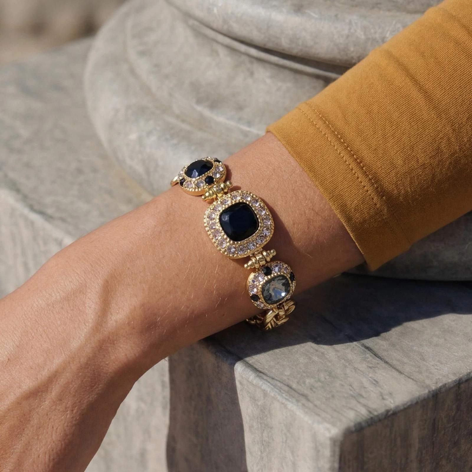 SATELLITE-PARIS Bracelet Traviata – noir – Image 3