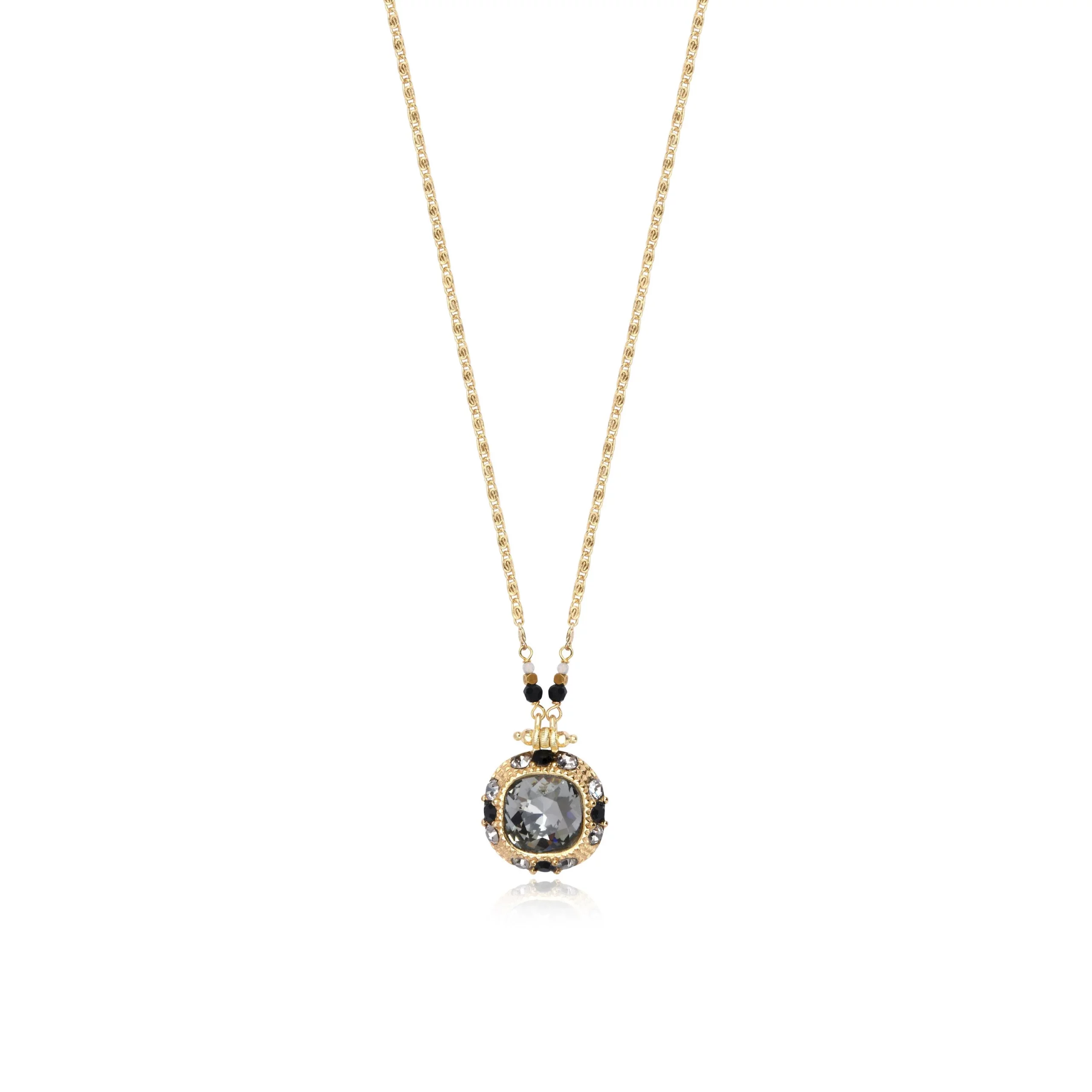 SATELLITE-PARIS Collier Traviata – noir